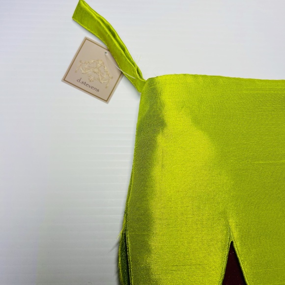 Christmas Stocking D Stevens Red Green Elf Boot With Jingle Bells 23" 18-3552 - Picture 5 of 16